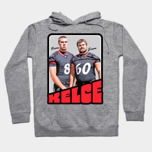 The Kelce Brothers Trading Card Hoodie